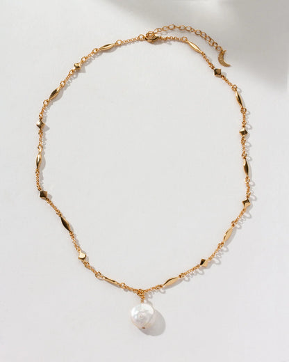 Celestial Being Necklace - Pearl