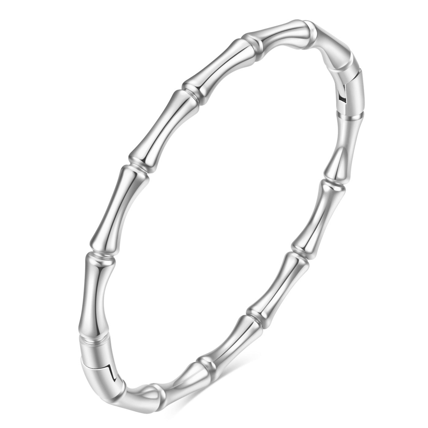 Silver Girl Stacking Bracelet